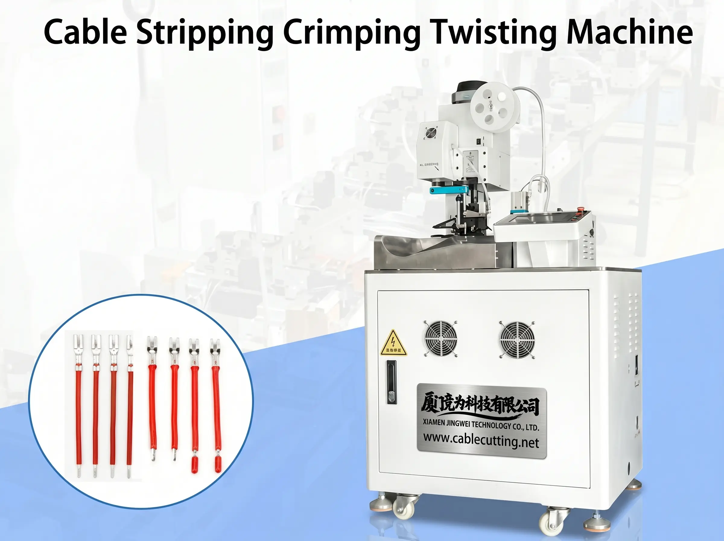 Máy Tự Động Tuốt Dây, Ép Cosse, Xoắn Dây Cáp | Giải Pháp Sản Xuất Dây Cáp Công Nghiệp