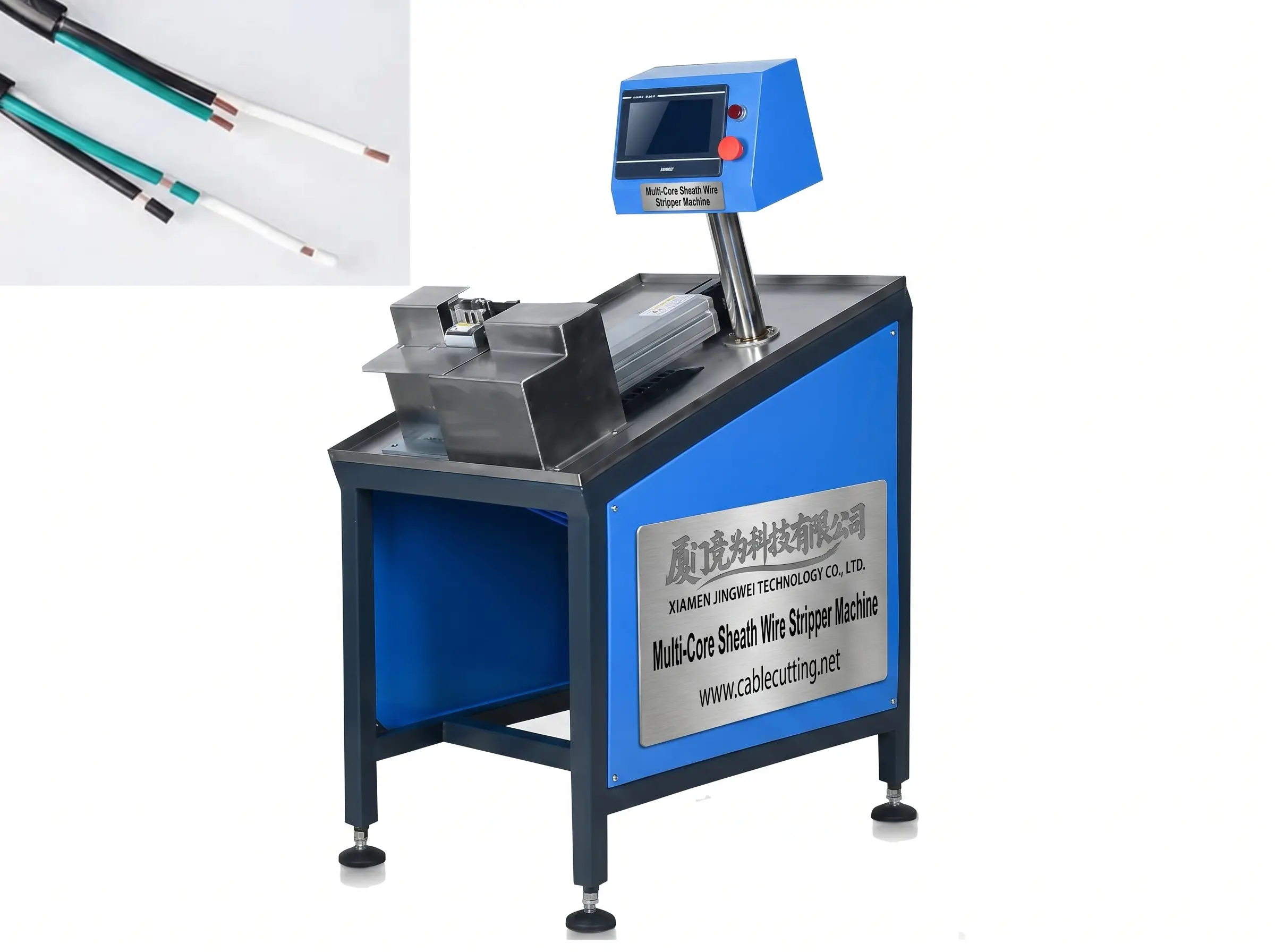 Máy Tuốt Vỏ Dây Đa Lõi Dài/Ngắn WPM-25-290 – Tối Ưu Hiệu Suất Sản Xuất Dây Cáp