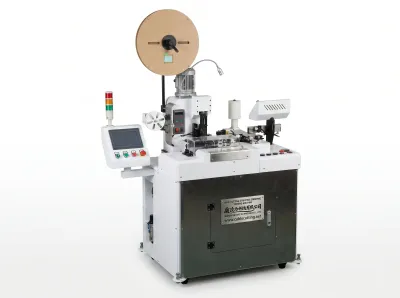 Máy Cắt Tuốt Dập Đầu Cos Nhúng Thiếc Tự Động 5 Dây WPM-109