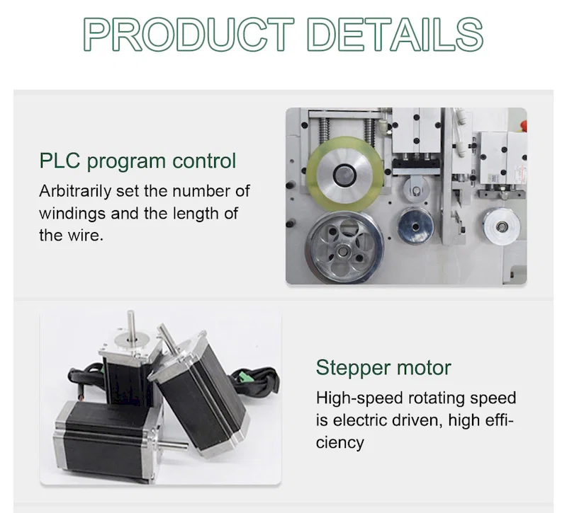 cable Coiling Tying Bundle With Meter Counting, Wire Cutting coil Winding Binding Machine, Cable Rewinding Machine, Fully Automatic Binding Wire Tying Machine, Wire Winding Coil Machine 
