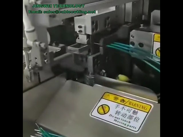 Máy nhúng dây đơn đầu 5 dây hoàn toàn tự động với màn hình LED cảm ứng
