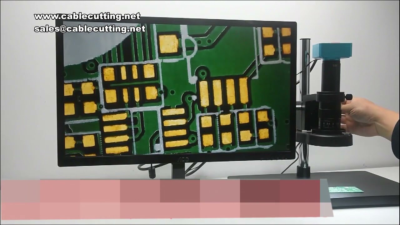 Kính hiển vi 4K độ phân giải cao – Camera đo lường công nghiệp chuyên dụng cho sửa chữa và kiểm tra quang học số