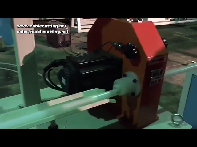 63mm Automatic Chipless Cutting Machine, 2-2kw Max Cutting Speed 60m/min Flying Knife Dust-free