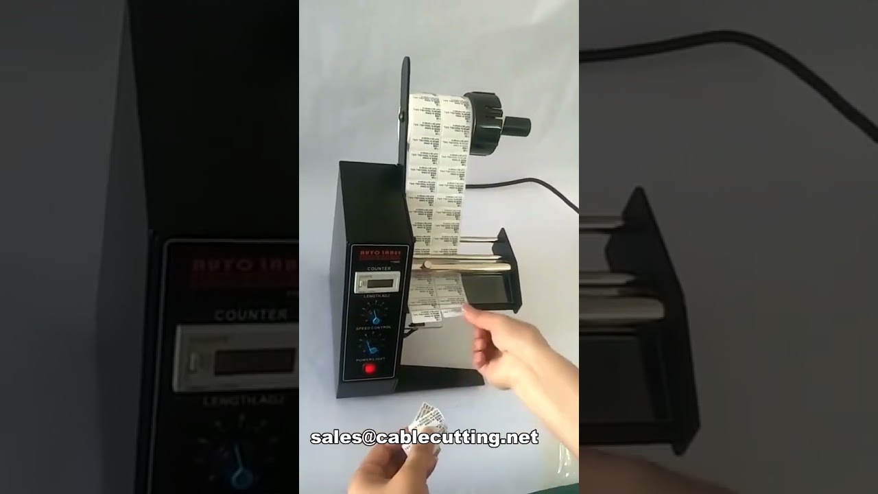 Máy bóc nhãn tự động 1150D – Tăng tốc xử lý dây cáp chính xác