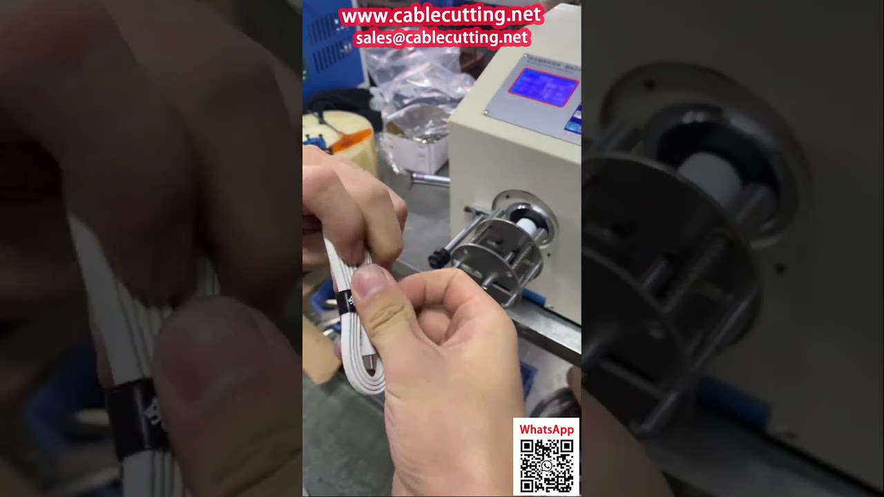 Máy Cuốn Cáp Tự Động Đa Năng Cho Cáp Dữ Liệu, Nguồn, Mạng – Giải Pháp Đóng Gói Hiệu Quả