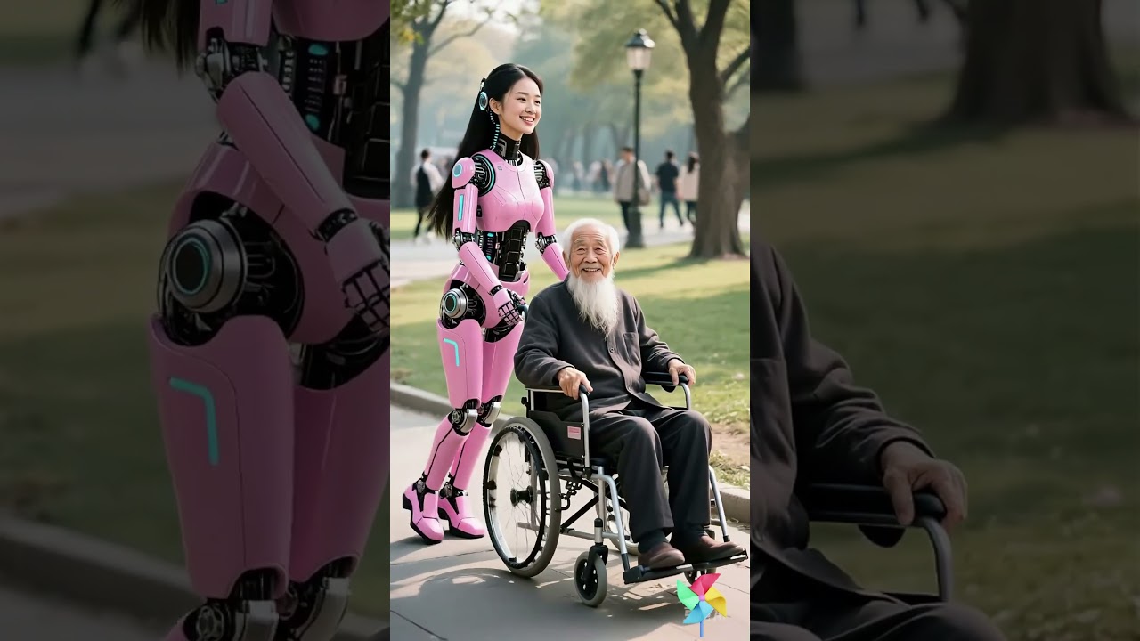 Xin chào mọi người! Tôi là robot chăm sóc từ tương lai. #robot #chăm_sóc_sức_khỏe