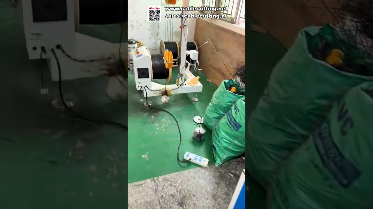 Máy Đếm, Cắt, Cuốn và Buộc Mét Tự Động Hoàn Toàn - Demo Hiệu Suất Cao