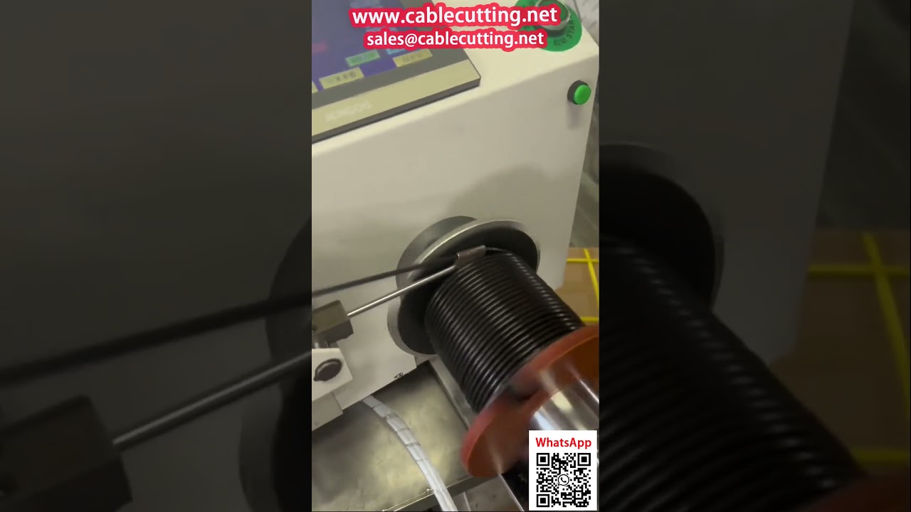 Máy quấn lại dây hàn PVC chính xác, tự động đếm mét