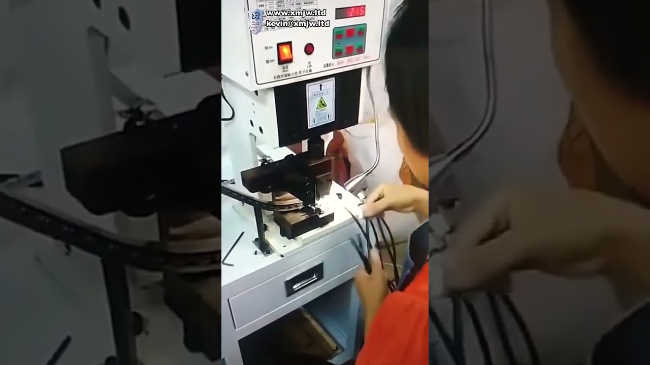 60T Automatic Electric Side Feed Compact Super Mute Terminal Crimping Machine