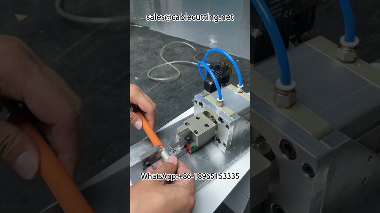 Máy Ép Đầu Cốt Dây Điện Cao Áp Chính Xác | Máy Gia Công Dây Cáp Tự Động Cho Nhà Máy