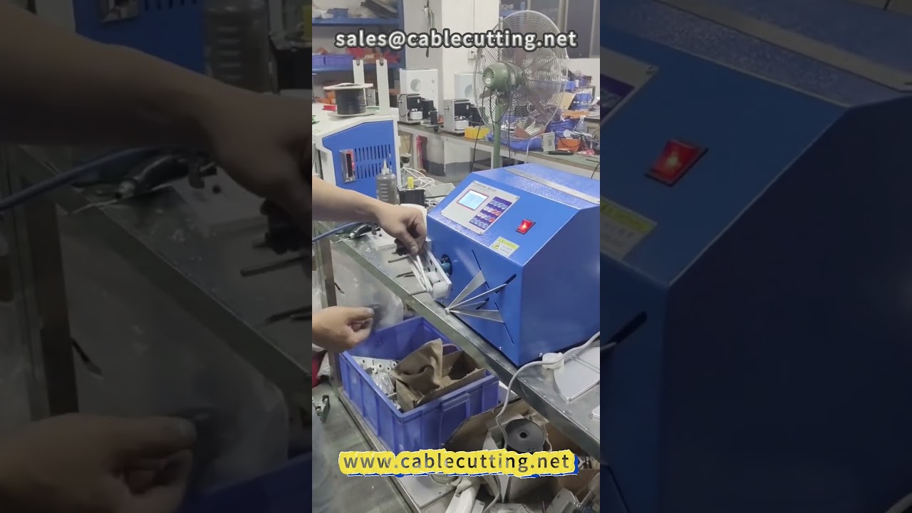 Máy quấn dây mở rộng 27: Tự động buộc dây cáp dữ liệu bằng vòng silicon | Máy quấn dây | Dây liệu | Silicon