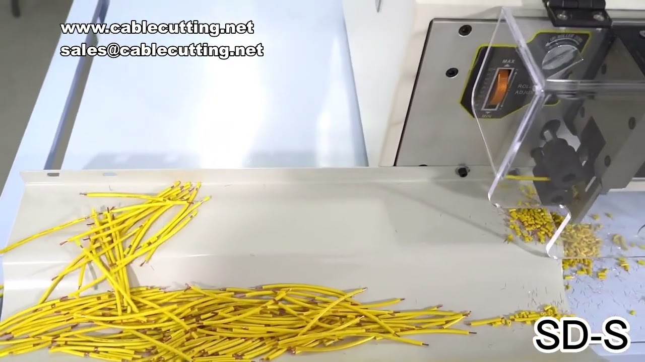 Máy Tuốt Dây Tự Động C-SD-E – Màn Hình Cảm Ứng, Cắt & Tuốt Dây Cáp Chính Xác