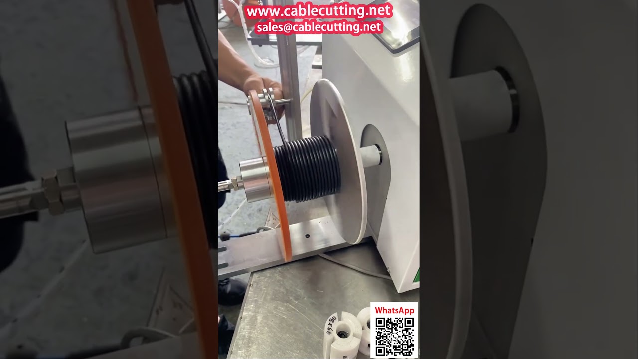 Máy Cuộn Dây Tự Động Căn Chỉnh Thông Minh – Giải Pháp Xử Lý Dây Hiệu Quả
