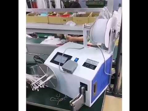 Automatic Wire Coil Winding Machine with Binding & Tying Function