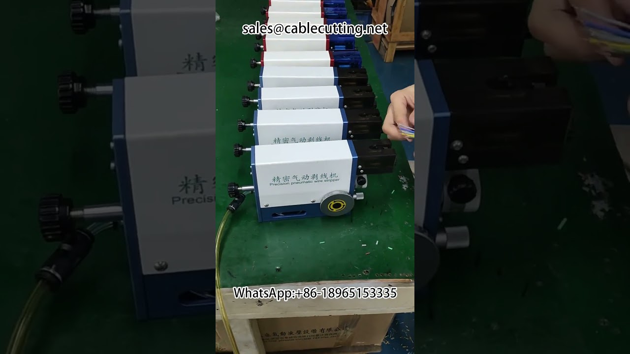 Máy bóc tách dây khí nén chuyên dụng cho dây cáp và tự động hóa nhà máy