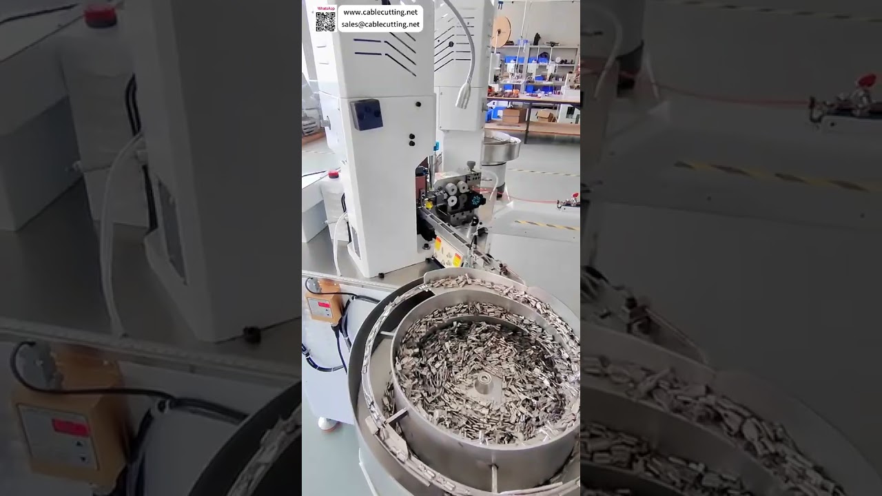 Máy xử lý dây nịt đầu nối rời tự động hoàn toàn giá rẻ - Thiết bị lắp ráp cáp hiệu quả