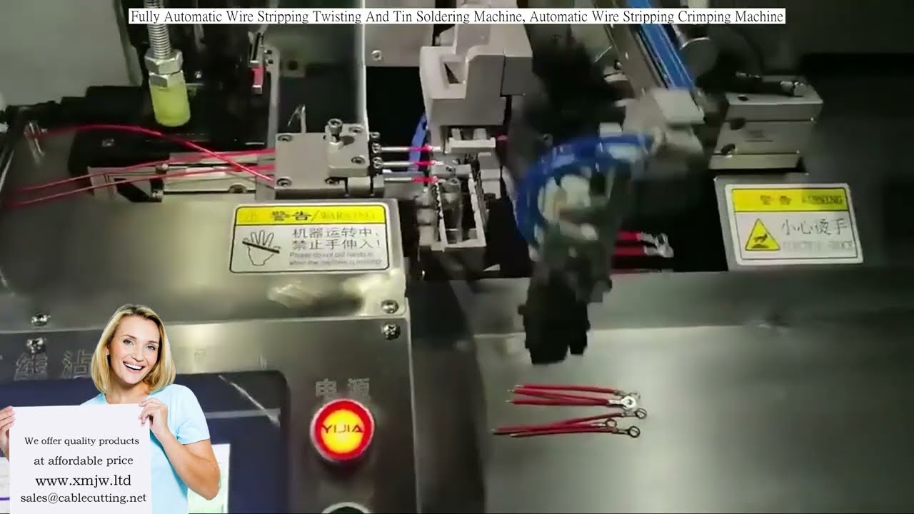 Máy Tuốt Dây, Xoắn Dây, Hàn Thiếc và Ép Cáp Hoàn Toàn Tự Động - Giải Pháp Tối Ưu Cho Sản Xuất