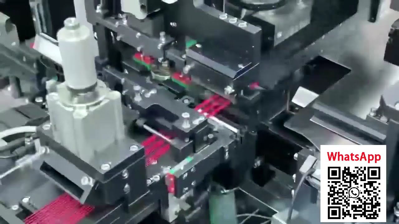 Fully Automatic Dual-Head Housing Insertion Machine with Vision System