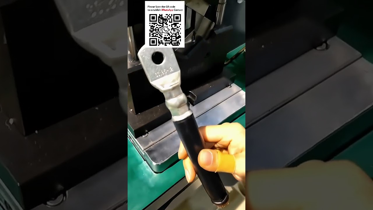 Máy Ép Đầu Cọc EV với Bộ Khuôn Lục Giác Thay Nhanh #ServoCrimper