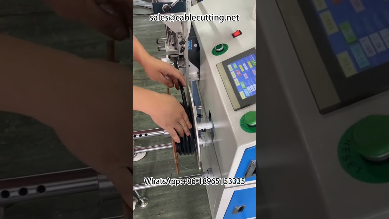 Floor-Standing Automatic Meter Counting, Row Cutting, Winding, and Tying Machine