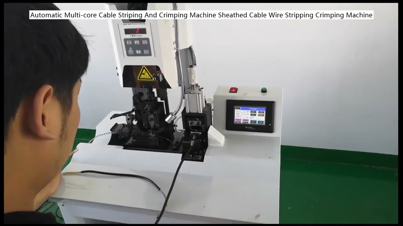 Máy Tuốt Vỏ Và Bấm Đầu Cáp Đa Lõi Tự Động – Giải Pháp Cho Cáp Bọc Hiệu Quả