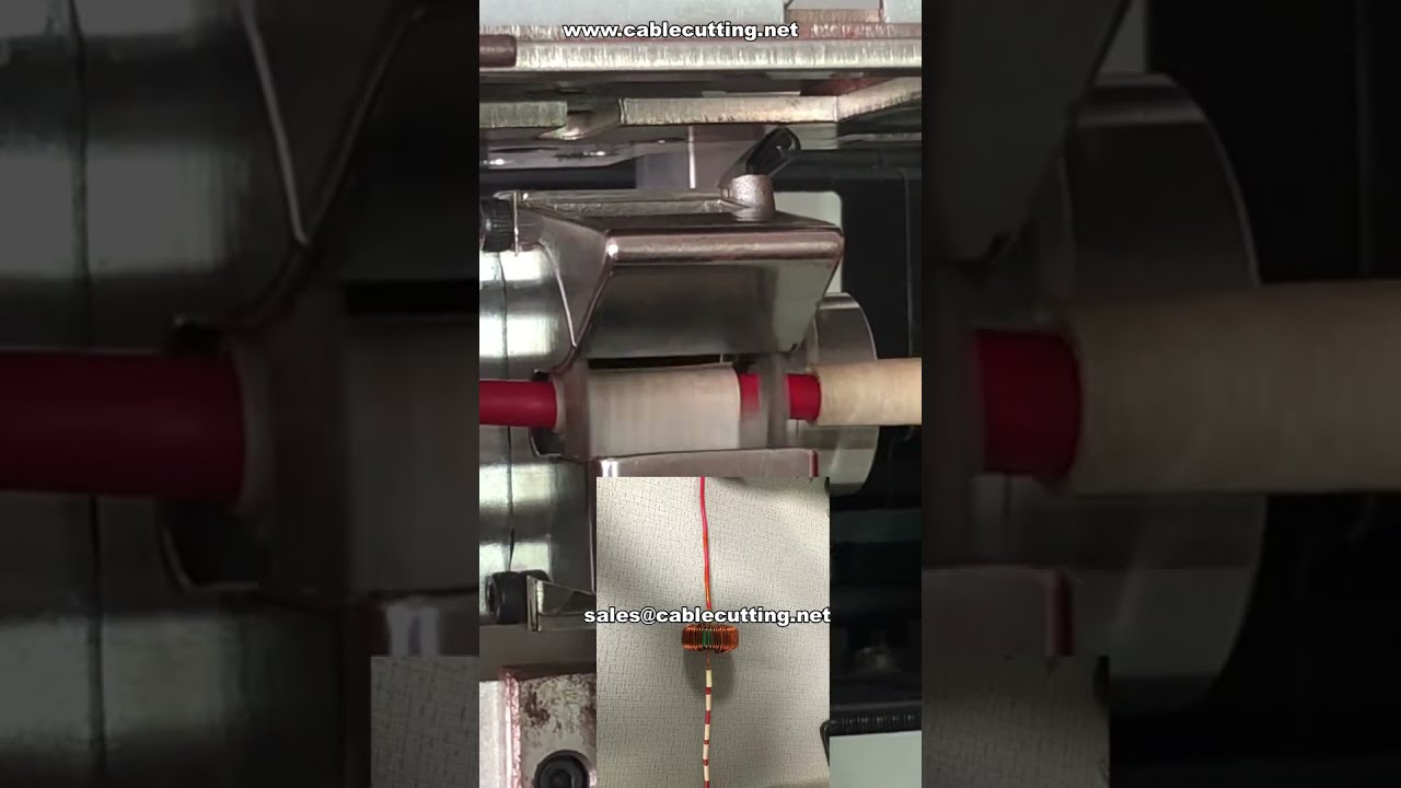Trình diễn trực tiếp máy băng keo tự động cho cuộn cảm ứng từ | Thiết bị sản xuất thông minh