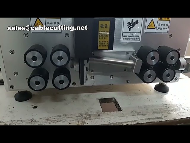 35mm Wire Cutting and Stripping Machine with Replaceable Wire Cut Blades
