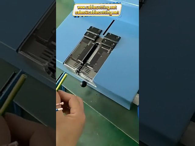 Pneumatic No-Debugging Induction Strip Machine for Multi-Core Computer and Power Cable