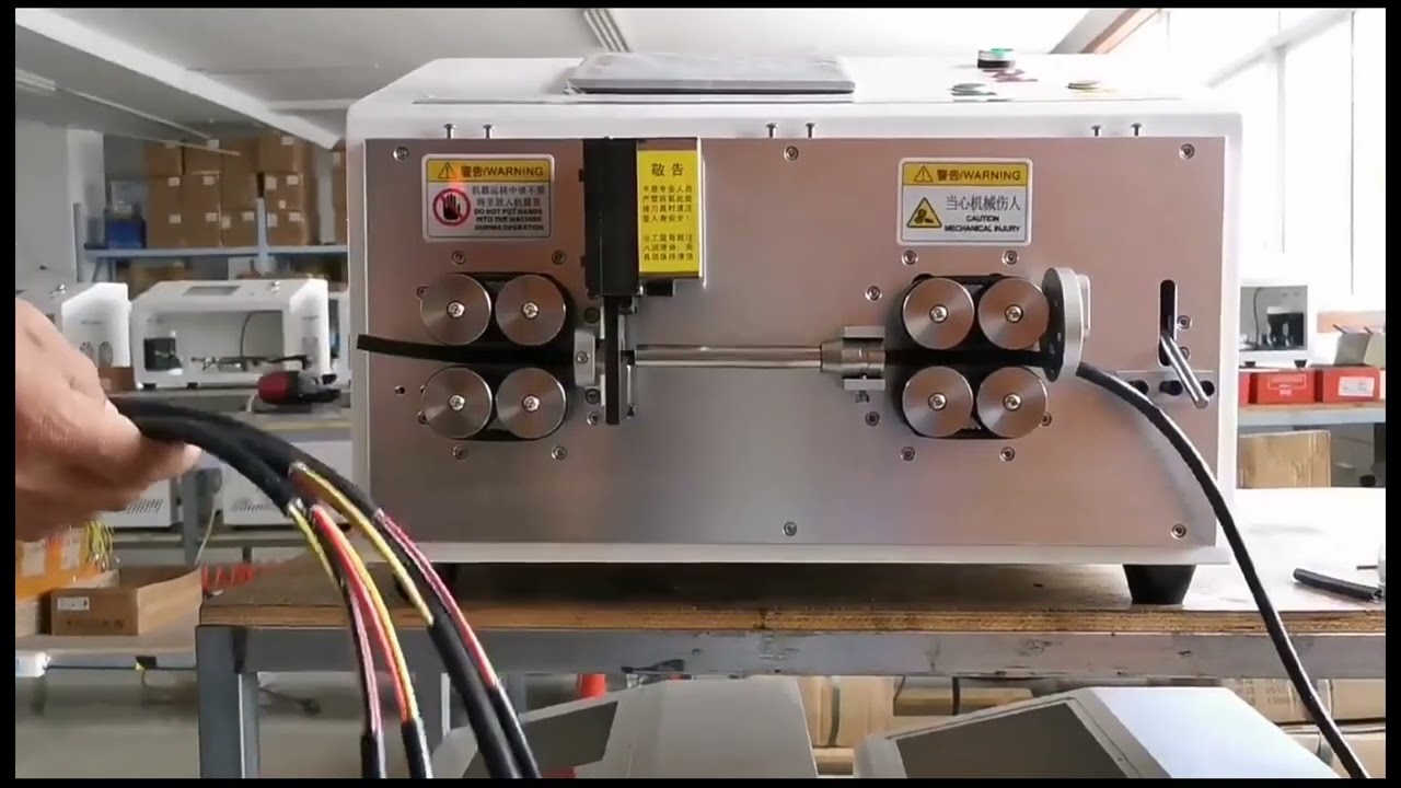Máy Cắt Và Tuốt Dây Cáp 50mm2 Servo Motor - Công Suất Lớn Cho Công Nghiệp