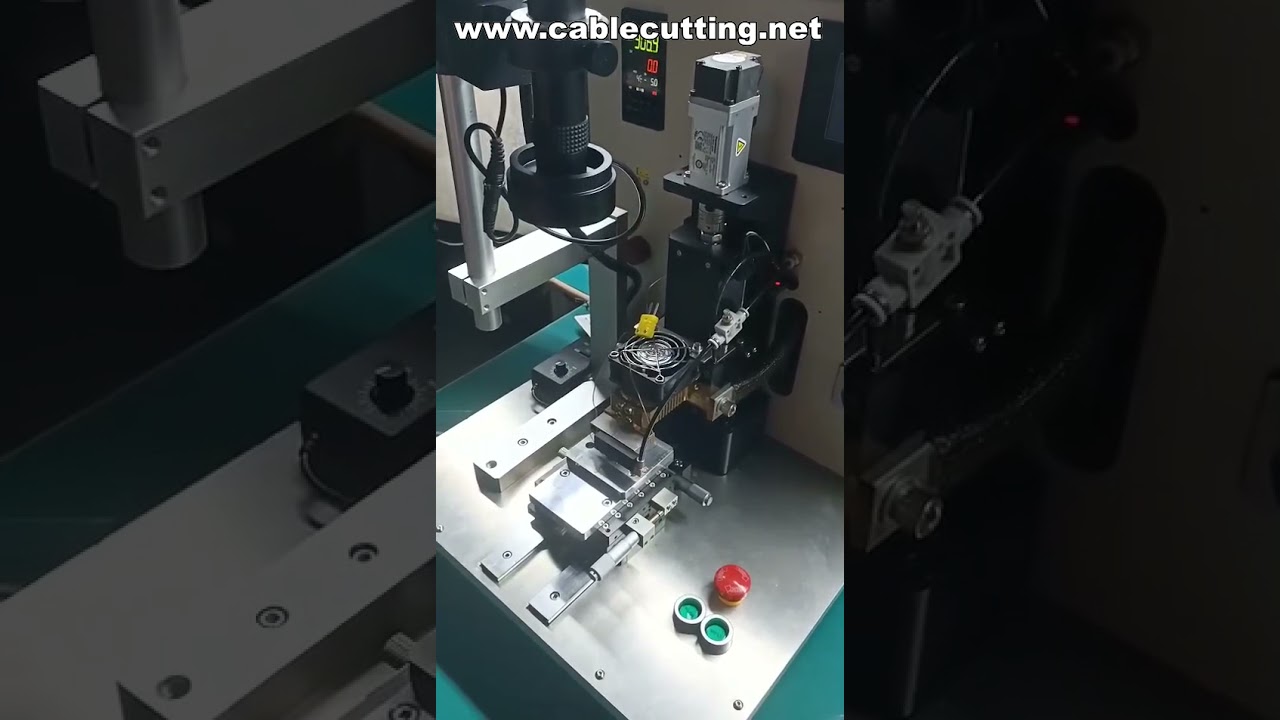 Máy Hàn Servo Chính Xác | Máy Hàn Thanh Nhiệt Chuyên Dụng Cho Cáp Dẻo