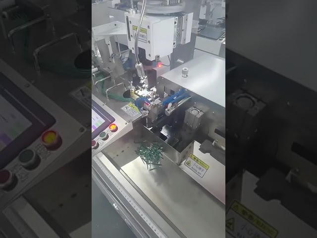 Máy tự động cắt, tuốt vỏ, bấm đầu cos và nhúng thiếc dây nhỏ - Xử lý 5 sợi cùng lúc