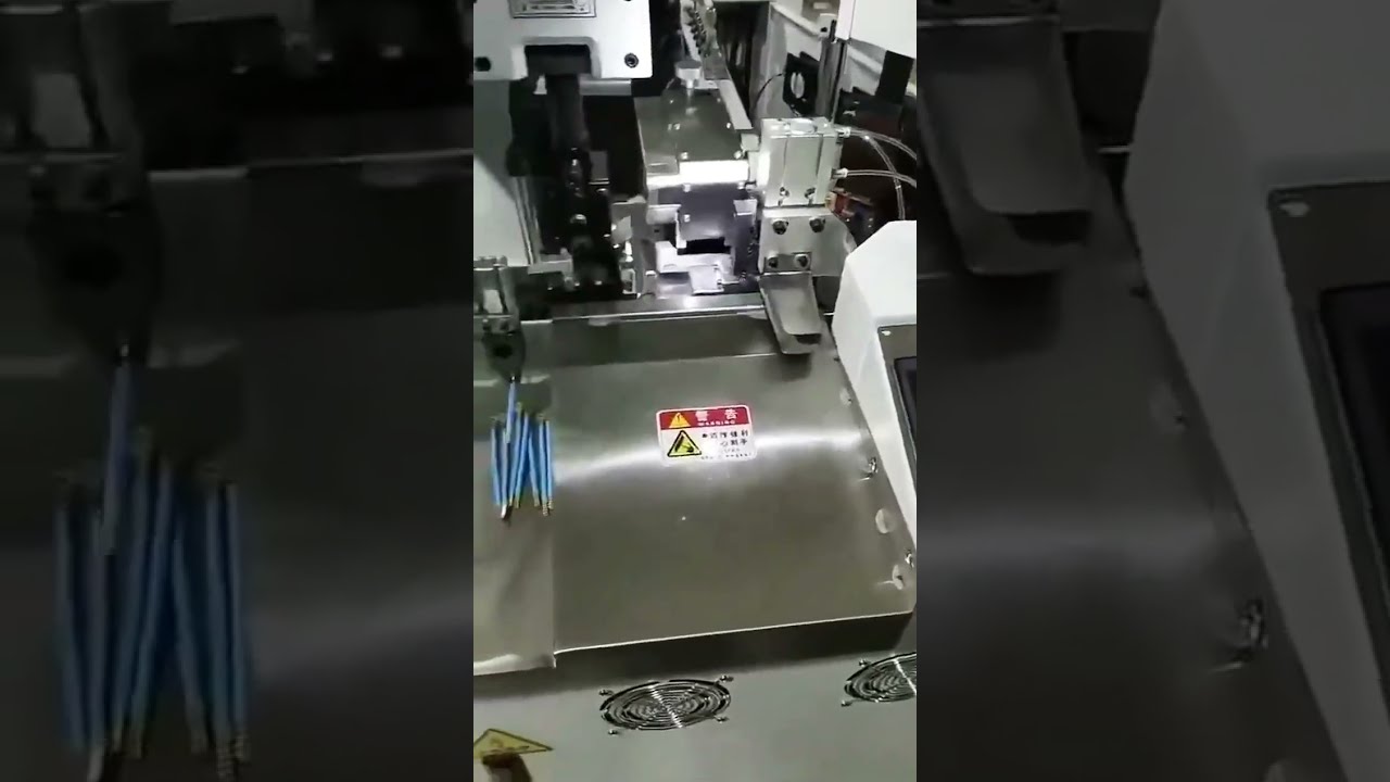 Fully Automatic Double Head Crimping Machine High-Efficiency Factory Automation