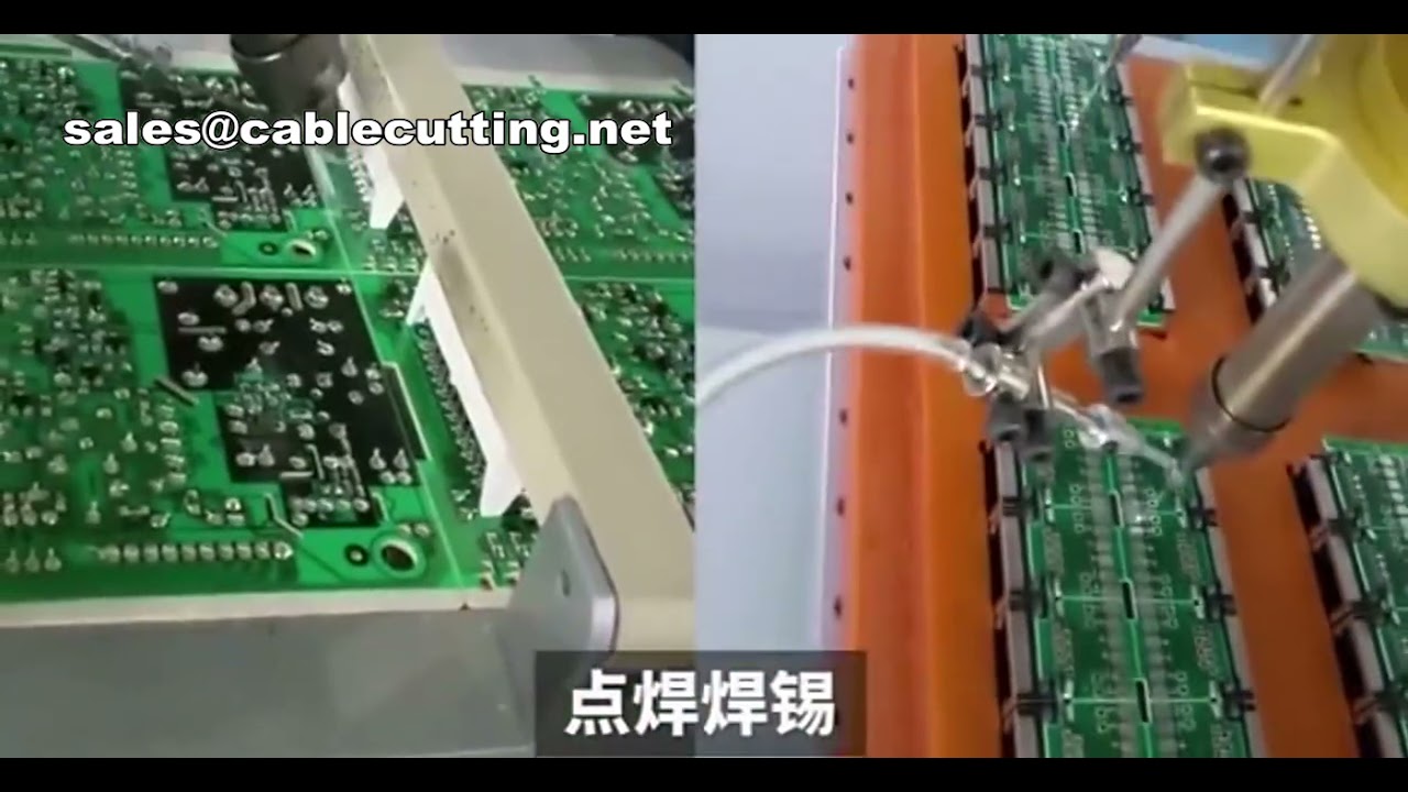 Máy hàn tự động 3 trục chuyên dụng cho bo mạch điện tử và đế nhôm LED - Quy trình hàn dây chính xác