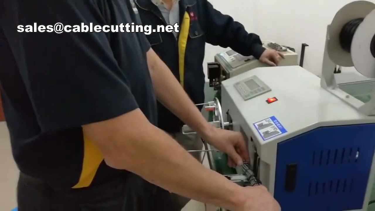Máy quấn dây cáp ni-lông tự động - Buộc dây, đóng gói chuyên nghiệp