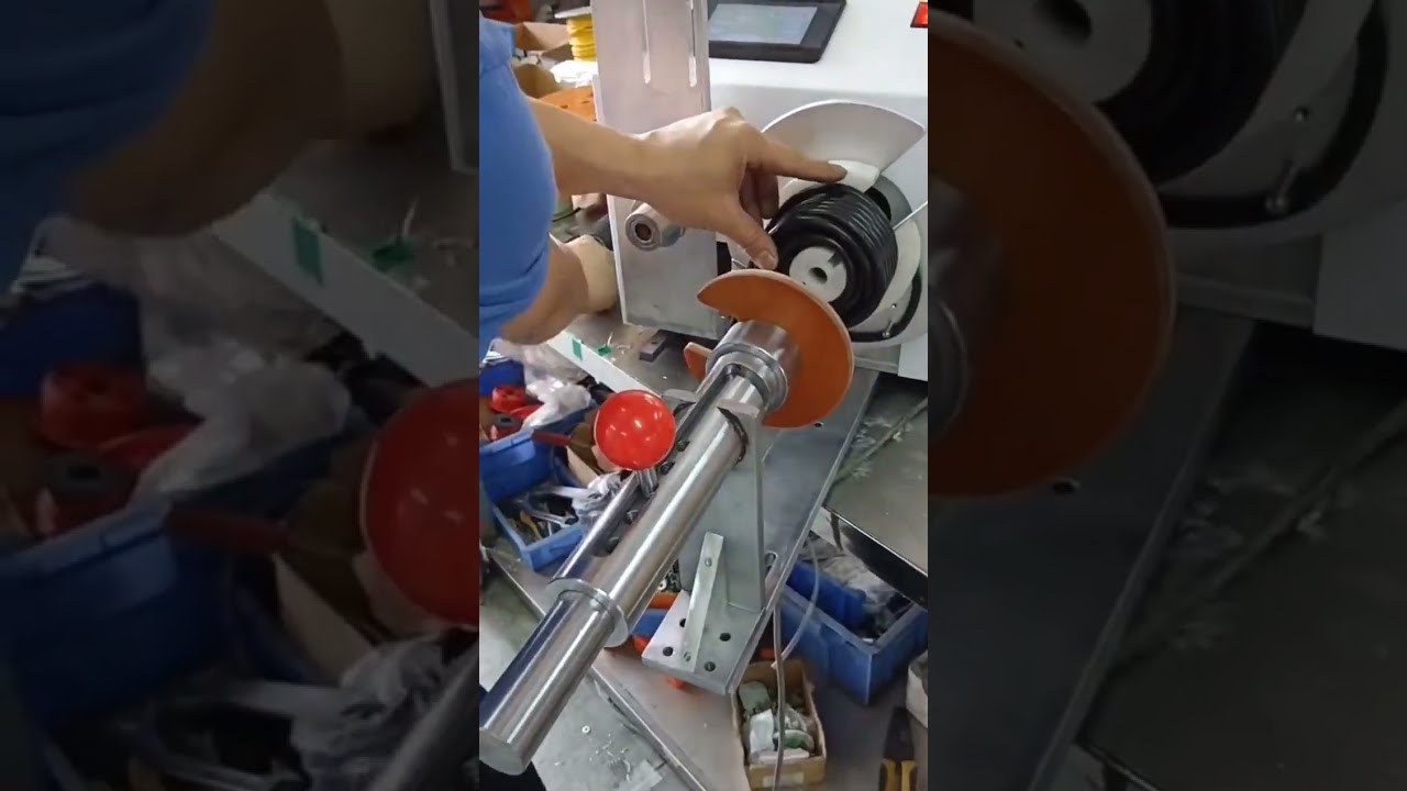 Máy Quấn Dây Điện Tự Động Có Giữ Đầu Đuôi | Giải Pháp Sản Xuất Dây Cáp Ô Tô #máyquấndây #tựđộnghóa #dâyđiện