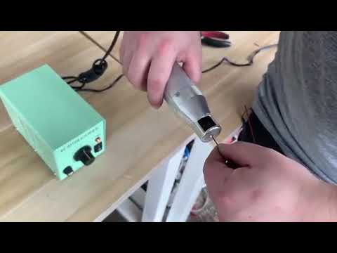 Máy tuốt dây đồng cầm tay WPM 0312 - Máy bóc vỏ dây magnet chính xác