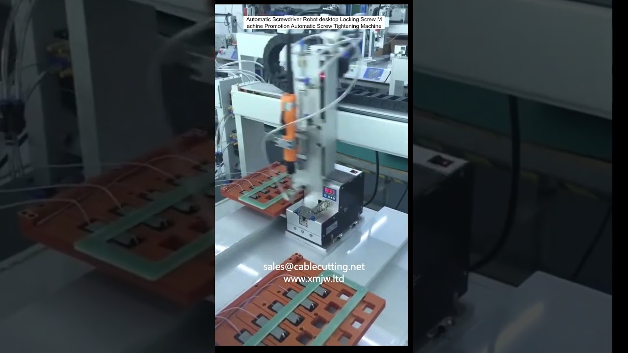 Robot Vít Tự Động Để Bàn - Máy Vít Tự Khóa Thông Minh Cho Dây Chuyền Lắp Ráp