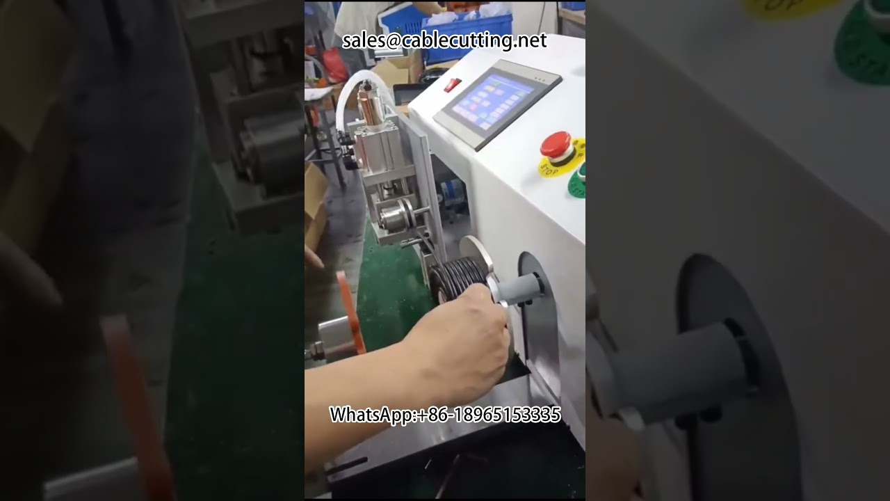 Máy tự động đếm mét, phân loại, cắt, quấn và quấn lại dây | Máy đếm mét và quấn dây