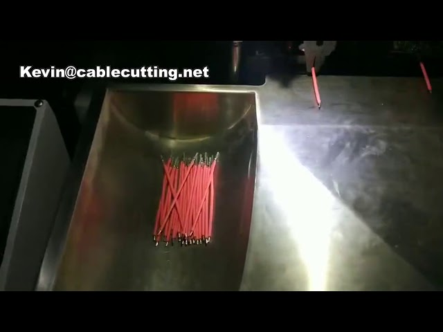 Lug Connection Terminal Crimping Machine with Cable Stripping and Cutting for PCB Terminals