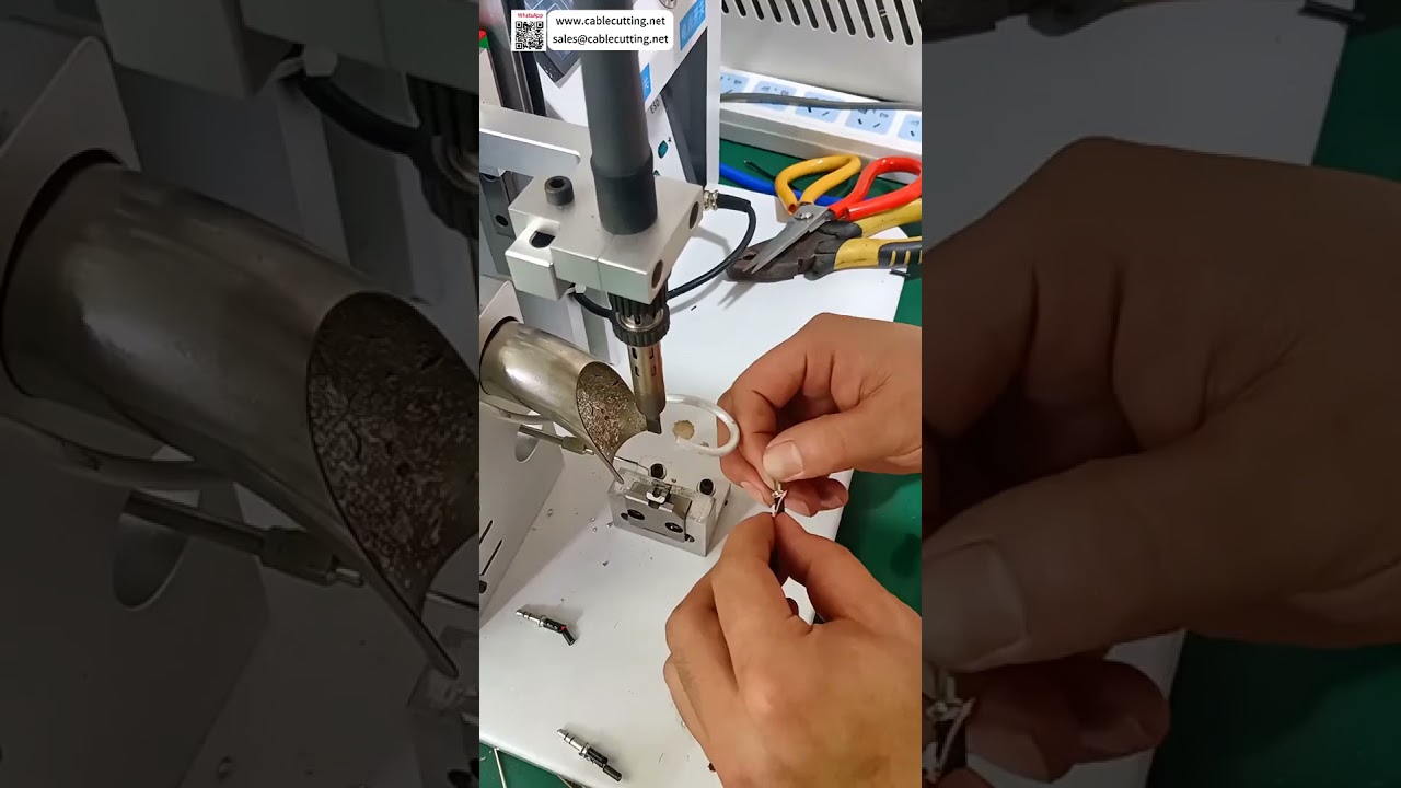 Máy Hàn Chân Cắm 3 Chân - Dễ Vận Hành, Năng Suất Cao Cho Lắp Ráp Dây Điện