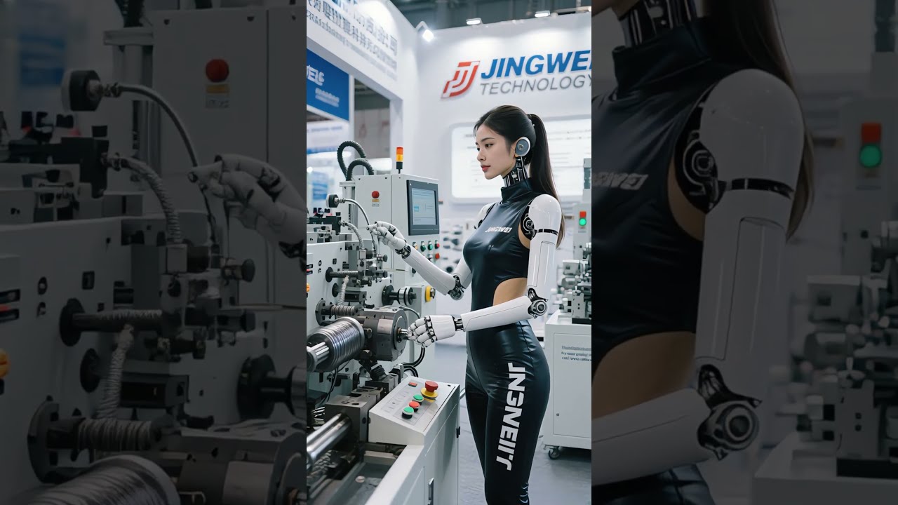 Automated Wire Processing Robot Demonstration Machine for Factory Automation